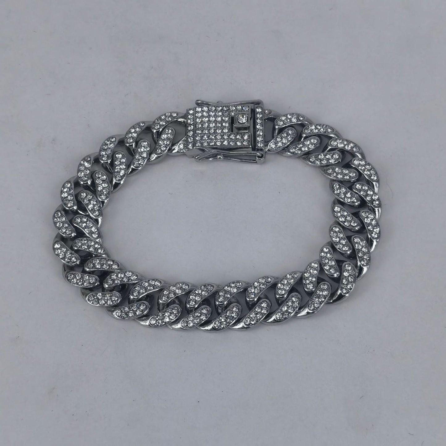 High-Quality Men's Cuban Link Chain - 12mm Hip Hop Style