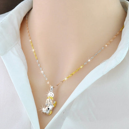 925 Silver Tassel Pendant Necklace