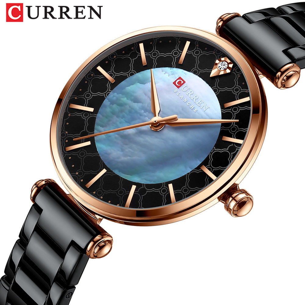 Curren 9072 Women's Waterproof Quartz Watch (Fashion)