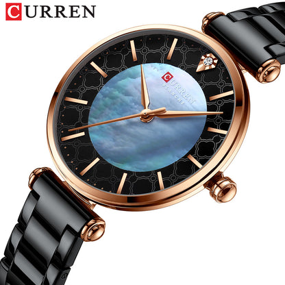 Curren 9072 Women's Waterproof Quartz Watch (Fashion)