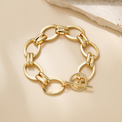 Hip Hop Punk Simple Bracelet - European & American Style