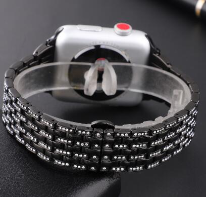 Stainless Steel Diamond Watch Strap