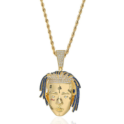 XXXTentacion Hip Hop Singer Pendant Necklace