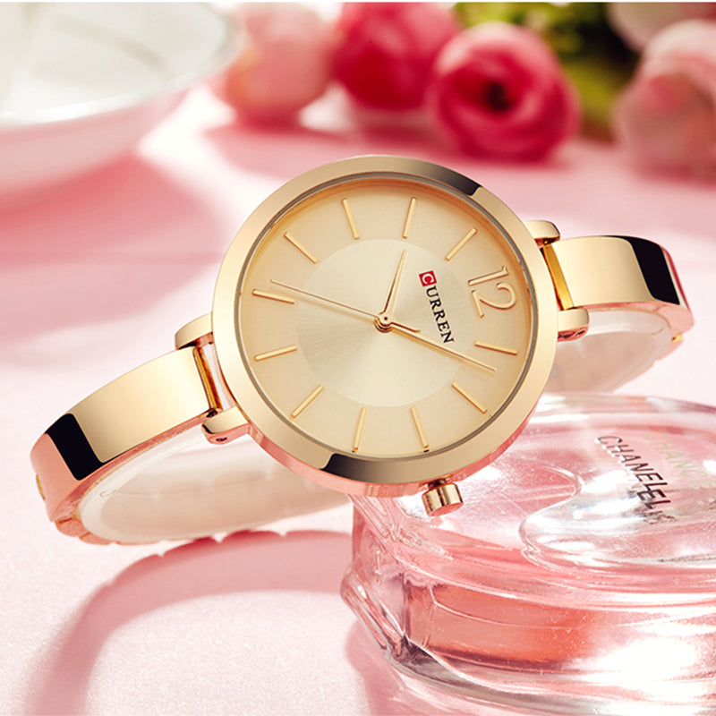 Curren 9012 Women's Quartz Watch with Waterproof Design