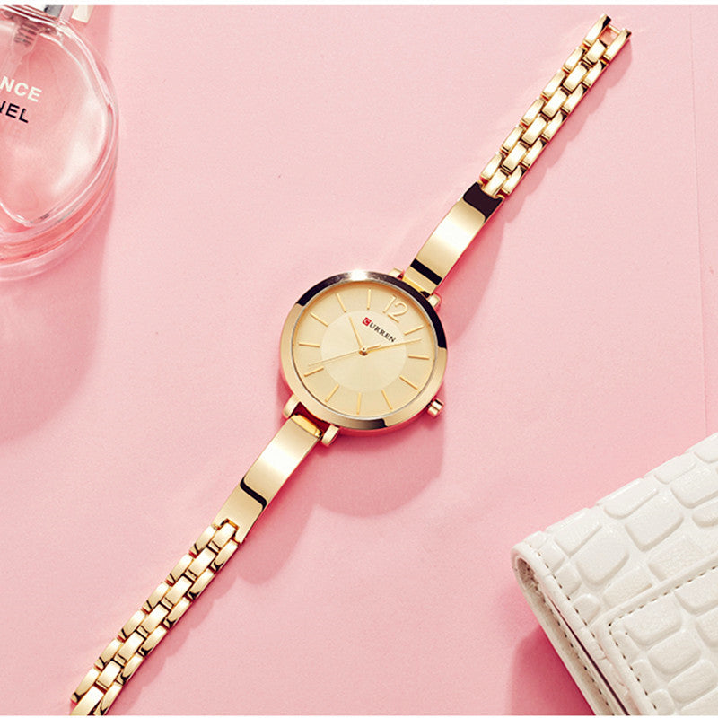 Curren 9012 Women's Quartz Watch with Waterproof Design