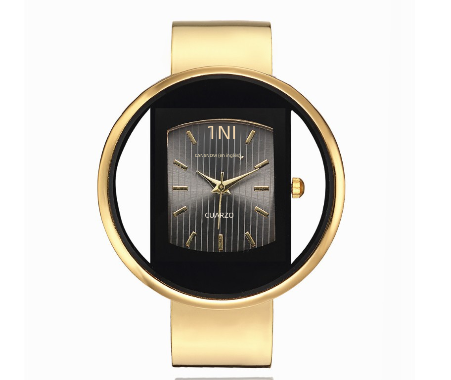 Fashionable Women's Steel Band Quartz Watch Bracelet