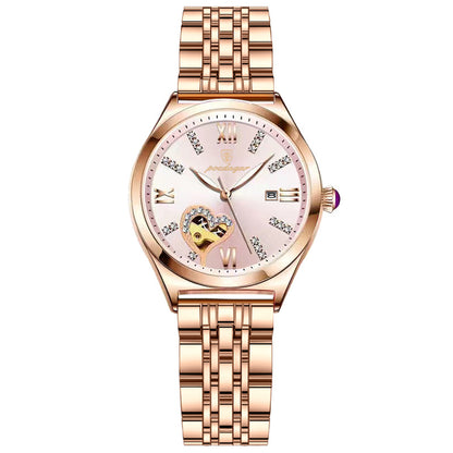 Swiss Certified Diamond Studded Waterproof Women's Watch