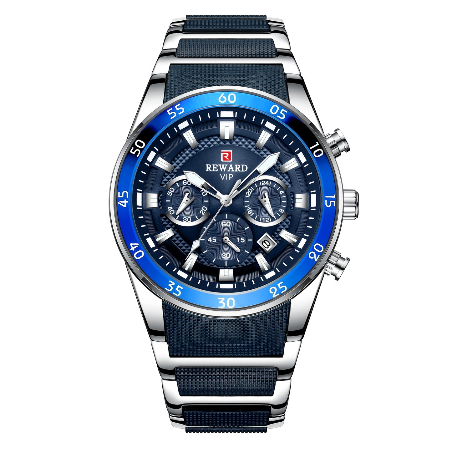 Luminous Waterproof Steel Men's Sports Watch