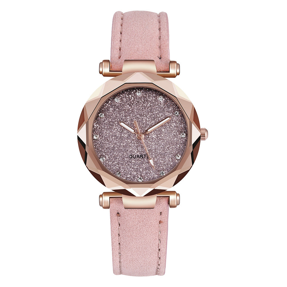 Women's Sparkling Starry Quartz Watch