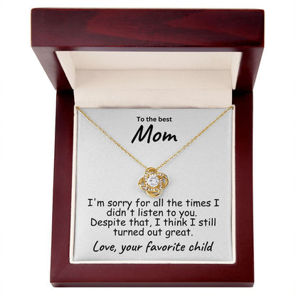 Trendy Eternal Four-Leaf Clover Necklace Pendant for Her