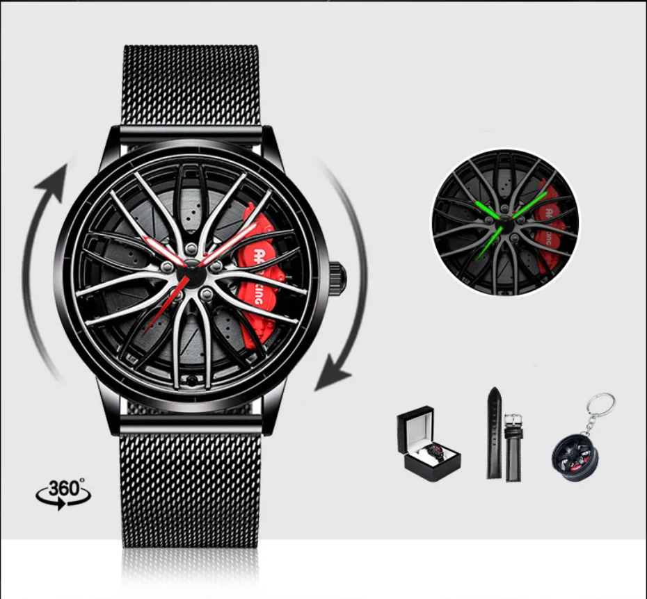 Skeleton Forged Caliper AMG488 Men's Watch