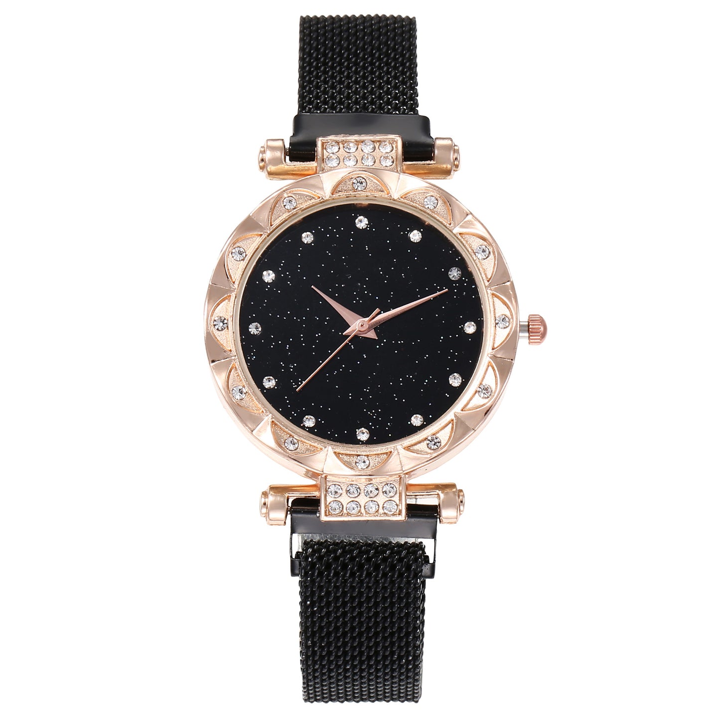 Starry Diamond Women's Watch and Bracelet Gift Set