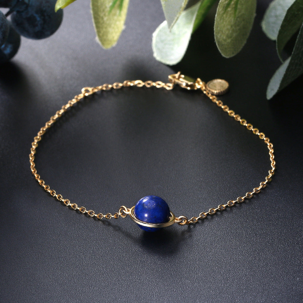 S925 Silver Bracelet with Pearl and Gemstone Accents