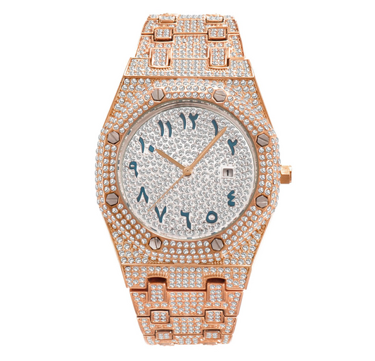 Waterproof Calendar Quartz Watch