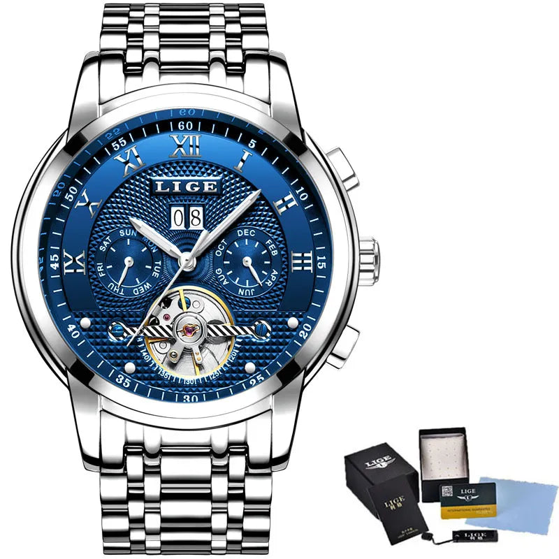 Automatic Mechanical Waterproof Business Watch