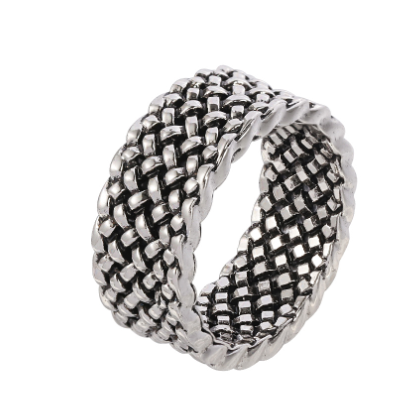 Cuban Ring 2 with Microsoft Diamond Hip Hop Design
