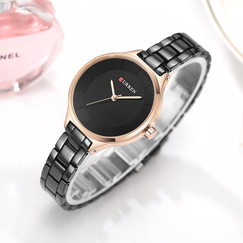 Curren 9015 Women's Waterproof Quartz Steel Watch