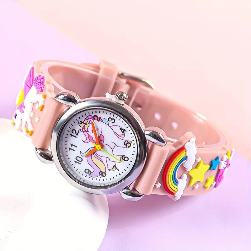 Unicorn Element Quartz Watch for Kids - Cartoon Style