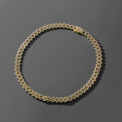 Hip Hop Trend Full Diamond Cuban Link Bracelet for Men