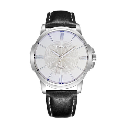 Men's Waterproof Quartz Watch with Luminous Feature