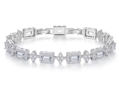 Zircon Bracelet - Silver