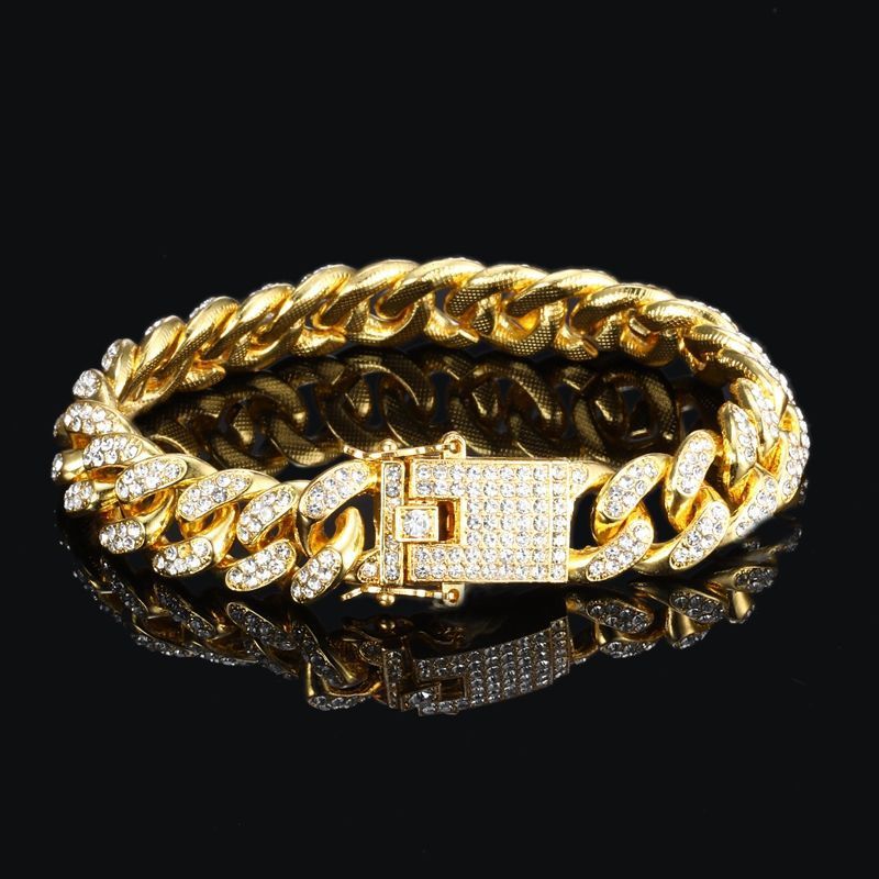 Men's Cuban Style Bracelet - Minimalist Summer Design
