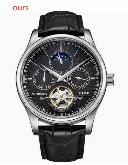 Men's Mechanical Skeleton Watch