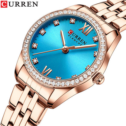 CURREN 9086 Women's Stylish Waterproof Quartz Watch