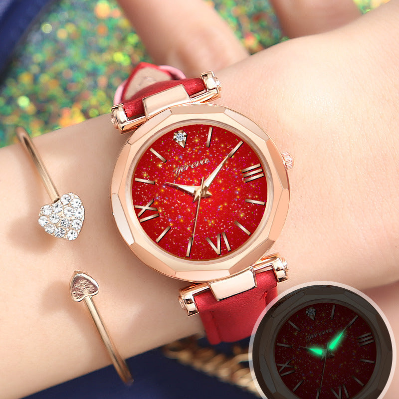 Luminous Diamond Starry Sky Watch