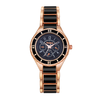 Fashionable Quartz Couple Watch with Steel Band