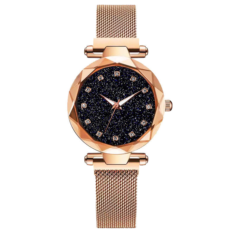 Wholesale Starry Sky Night Glow Quartz Watch for Women