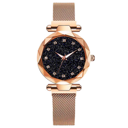 Wholesale Starry Sky Night Glow Quartz Watch for Women