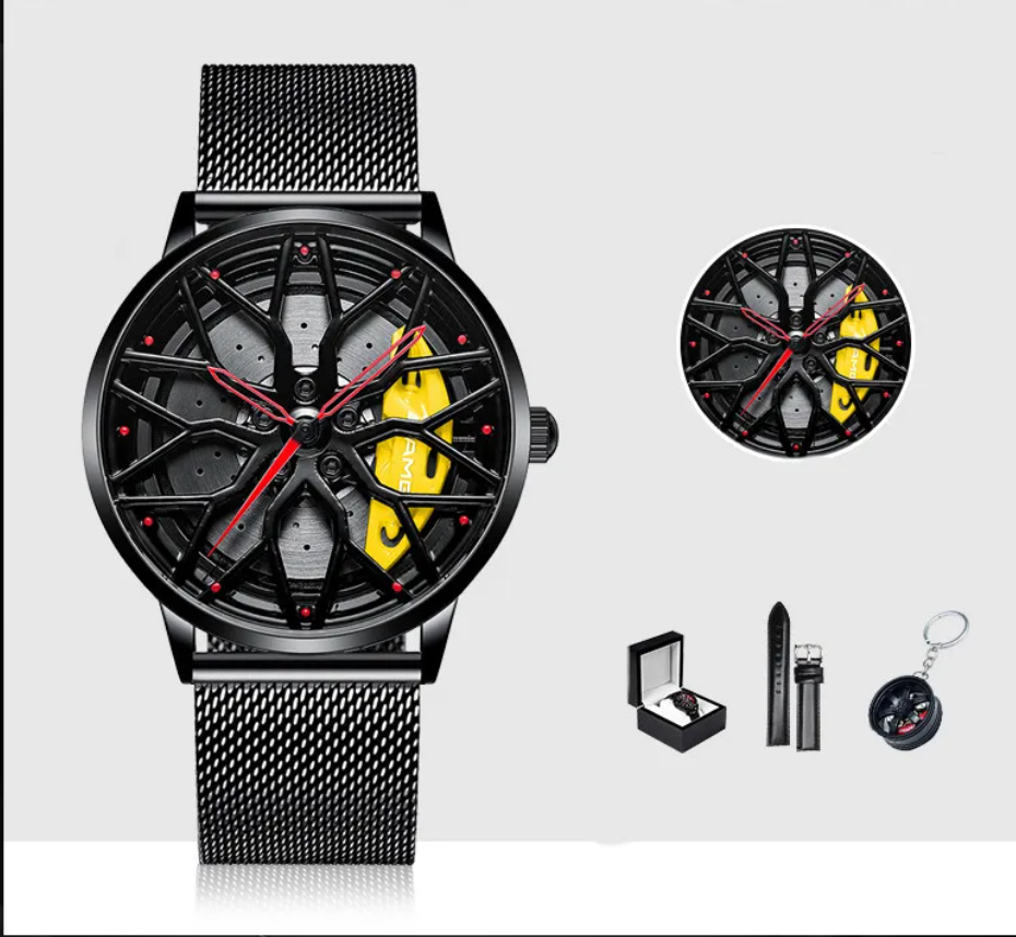 Skeleton Forged Caliper AMG488 Men's Watch