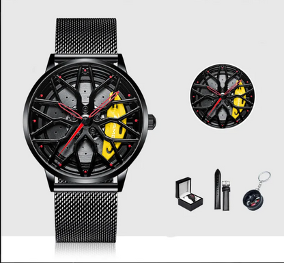 Skeleton Forged Caliper AMG488 Men's Watch